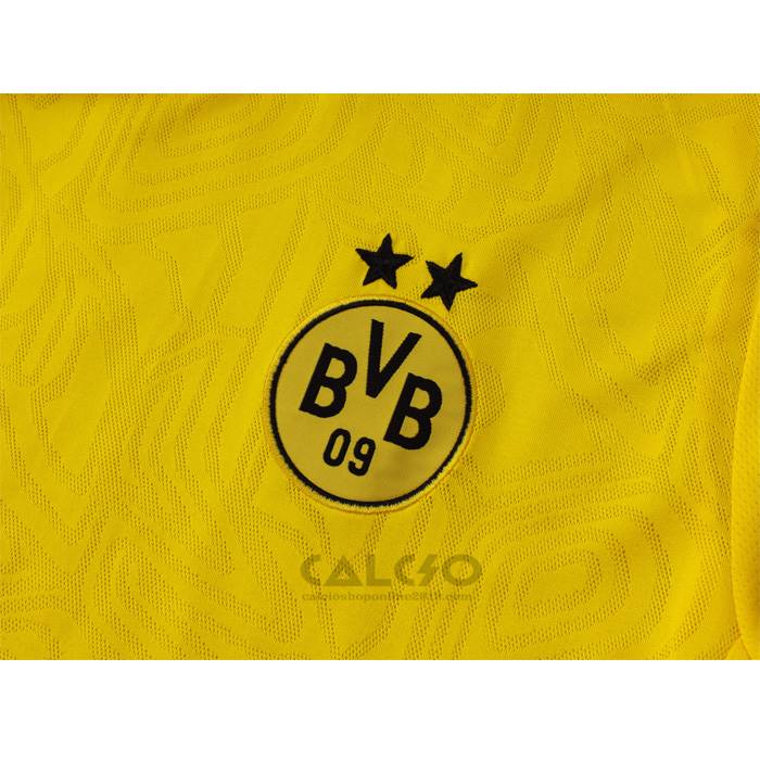 Tuta da Track Borussia Dortmund Manica Corta 2024-2025 Giallo - Pantaloncini
